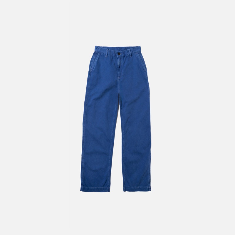 Wendy Herringbone Pants Blue - 10