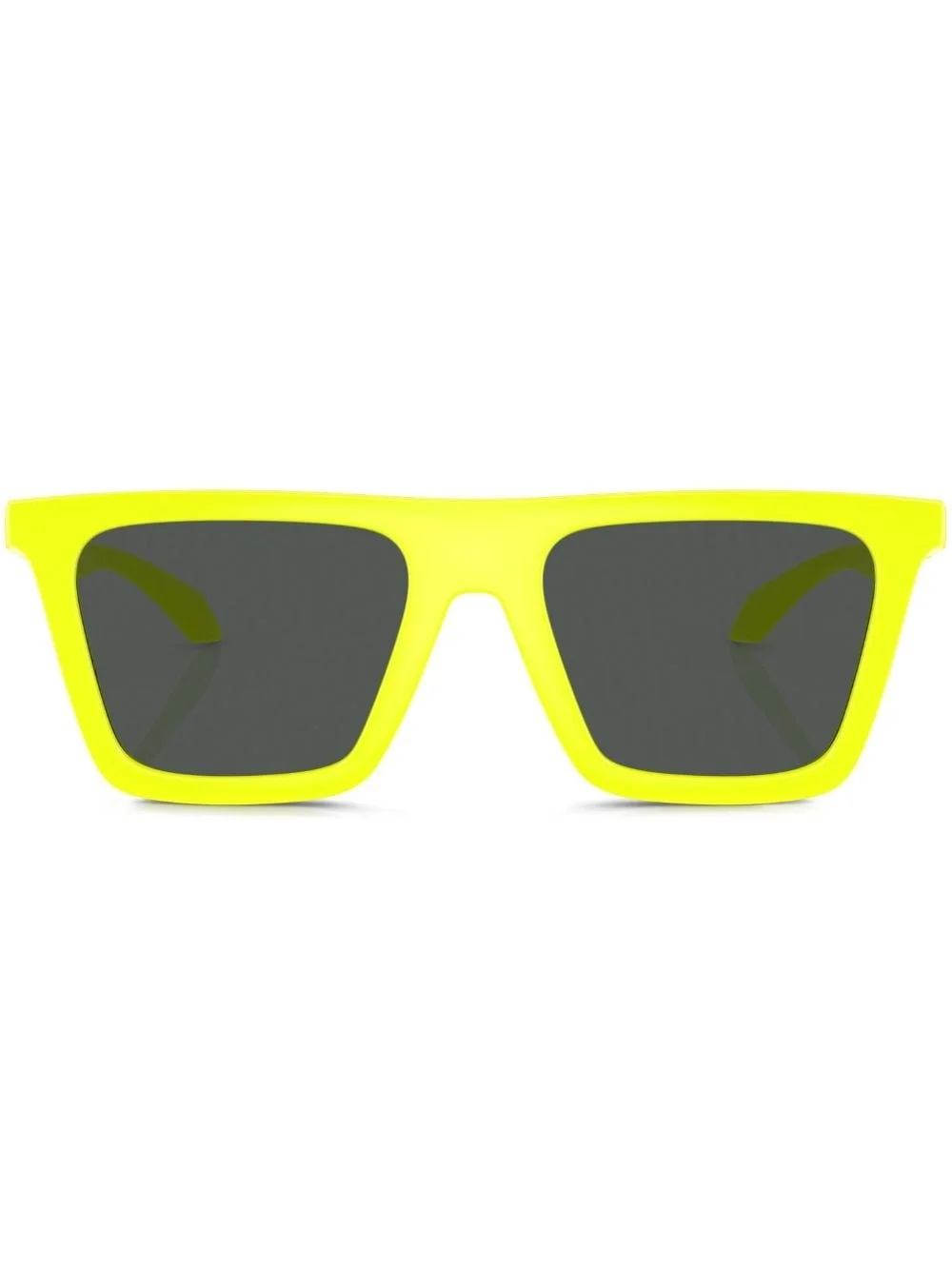 Greca-detail square-frame sunglasses - 1