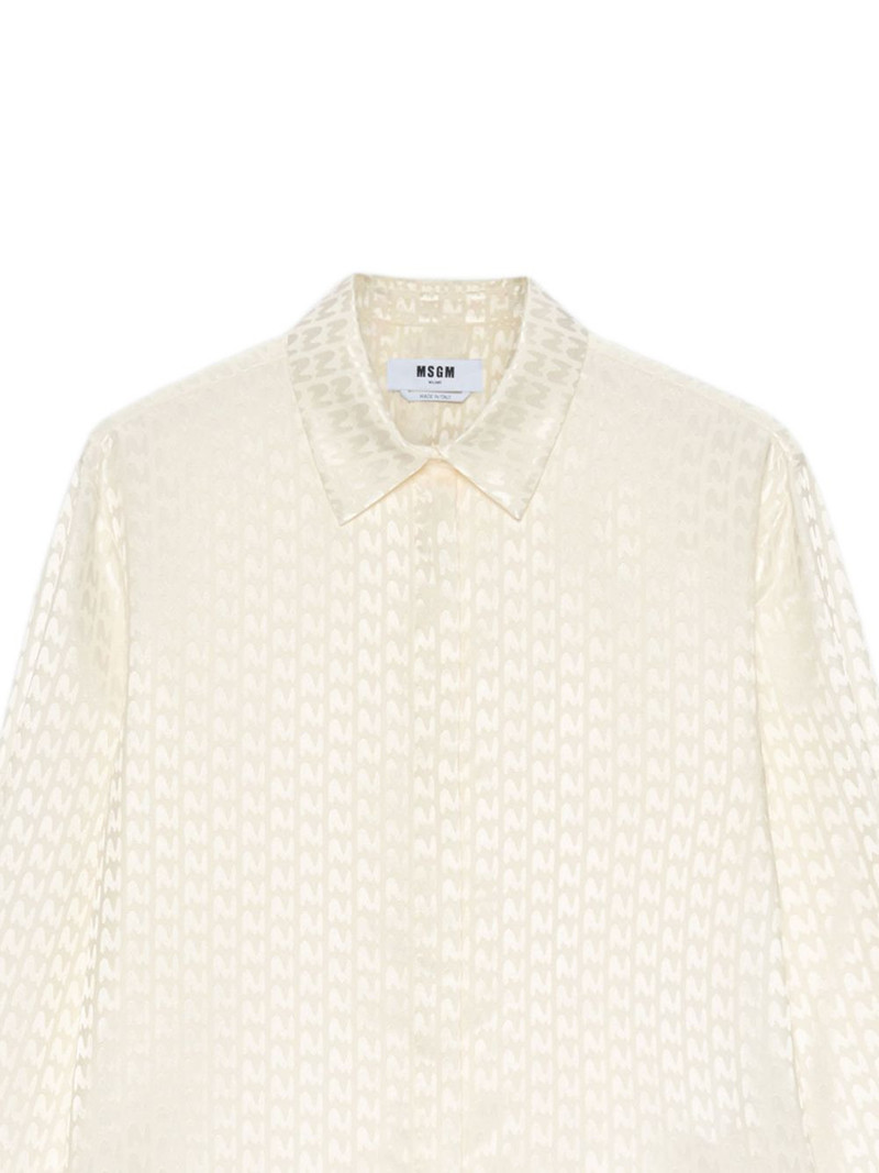 MSGM patterned shirt outlook