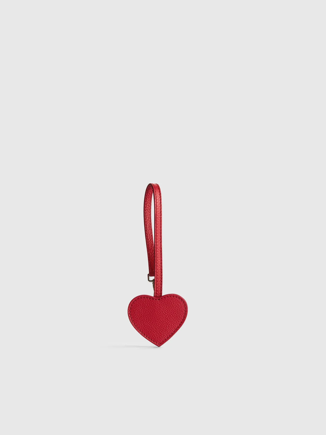 Venosta Melograno Grained Leather Key chain - 1