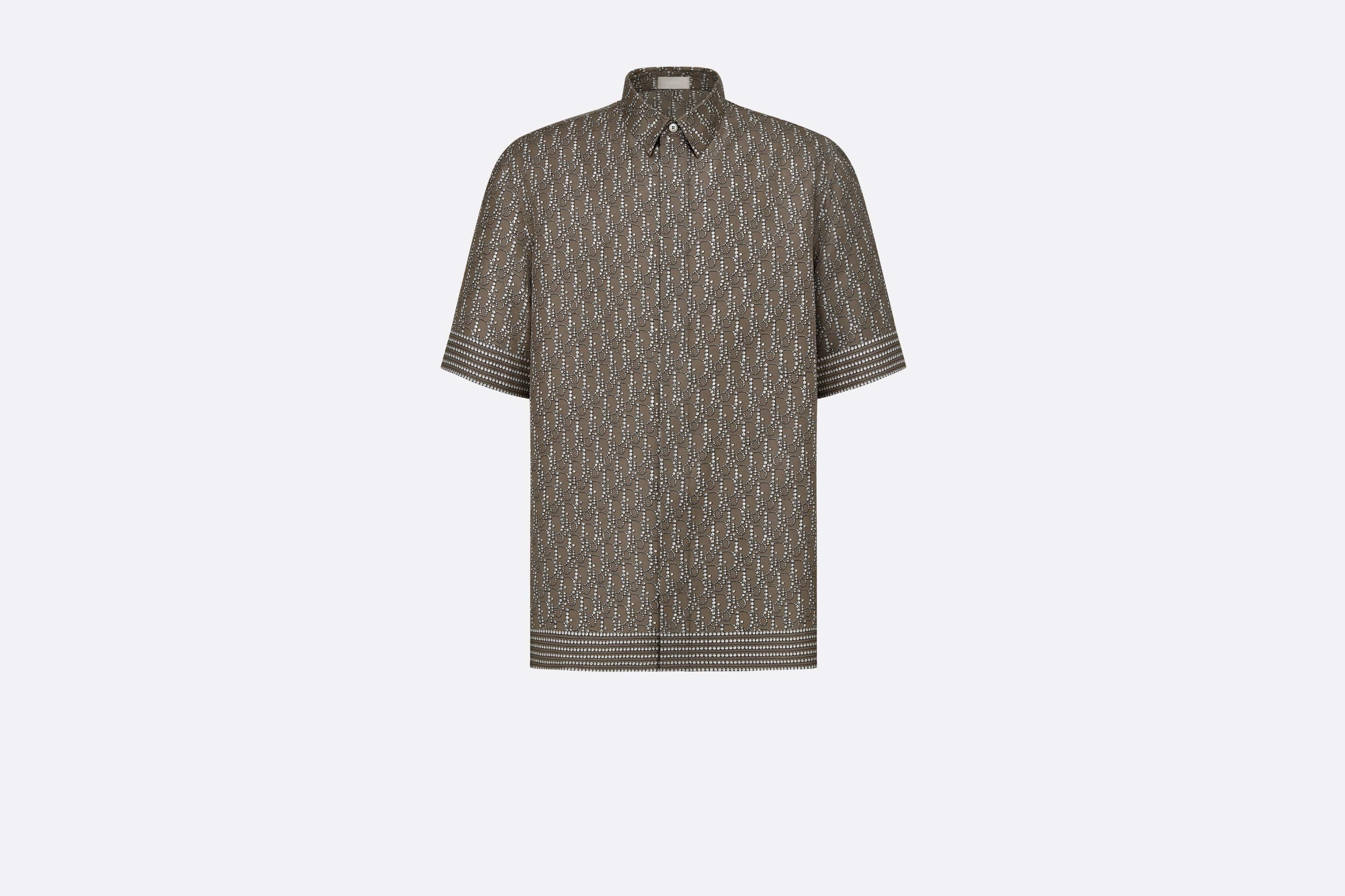 Dior Oblique Short-Sleeved Shirt - 1