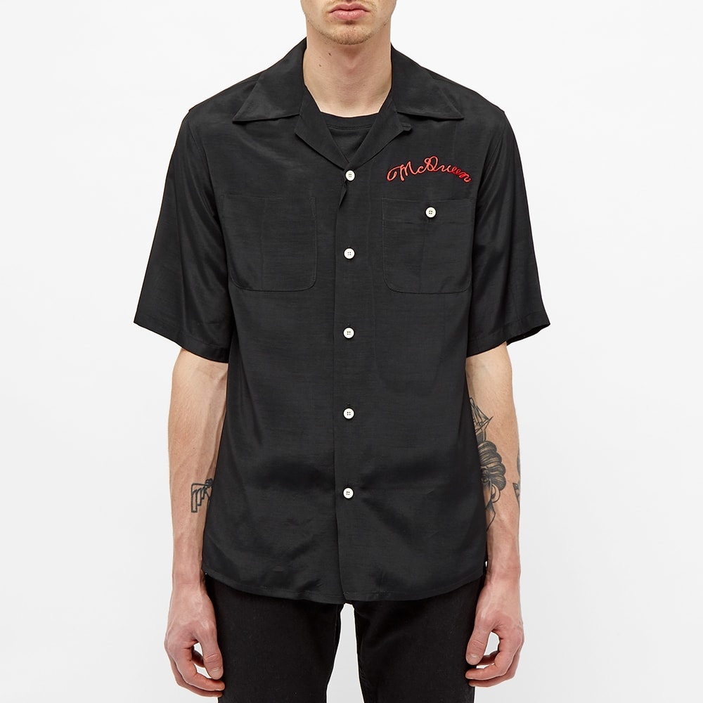 Alexander McQueen Chain Stitch Logo Vacation Shirt - 4