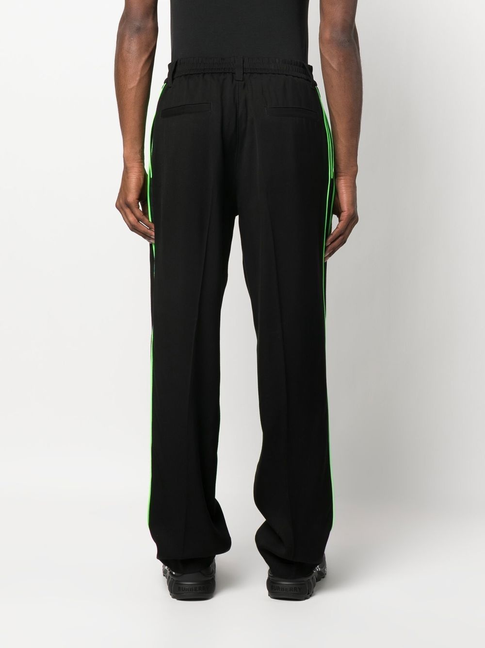 striped-detailing trousers - 4
