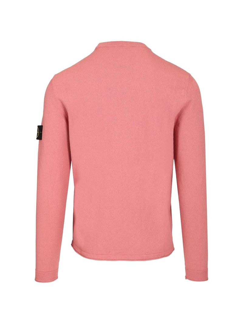 Stone Island badge ribbed knitwear outlook
