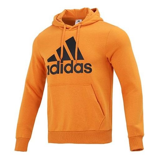 Men's adidas Bl Fl Hd Kangaroo Pocket Orange H58975 - 1