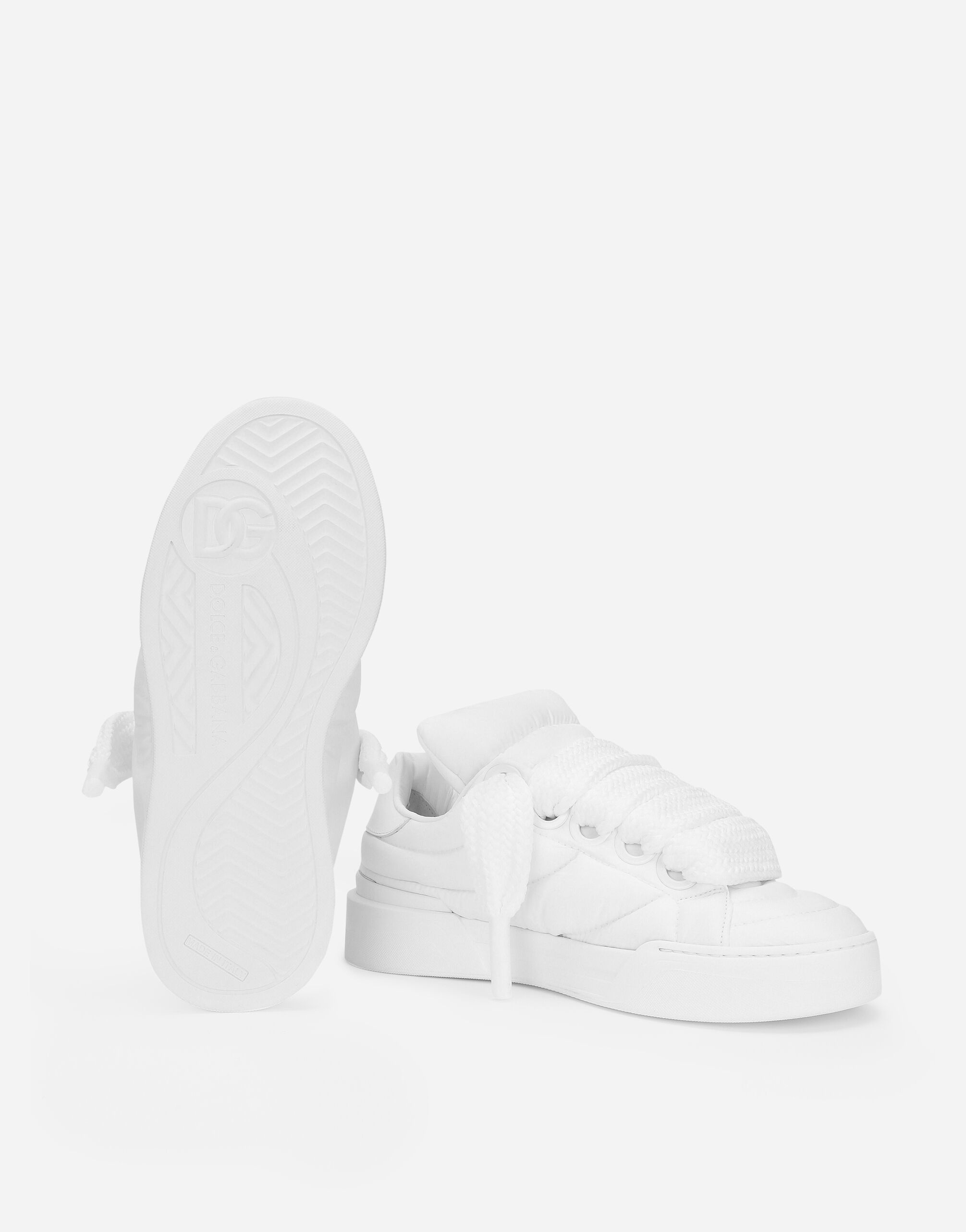 Nylon New Roma sneakers BLANCO DOLCE&GABBANA - 6