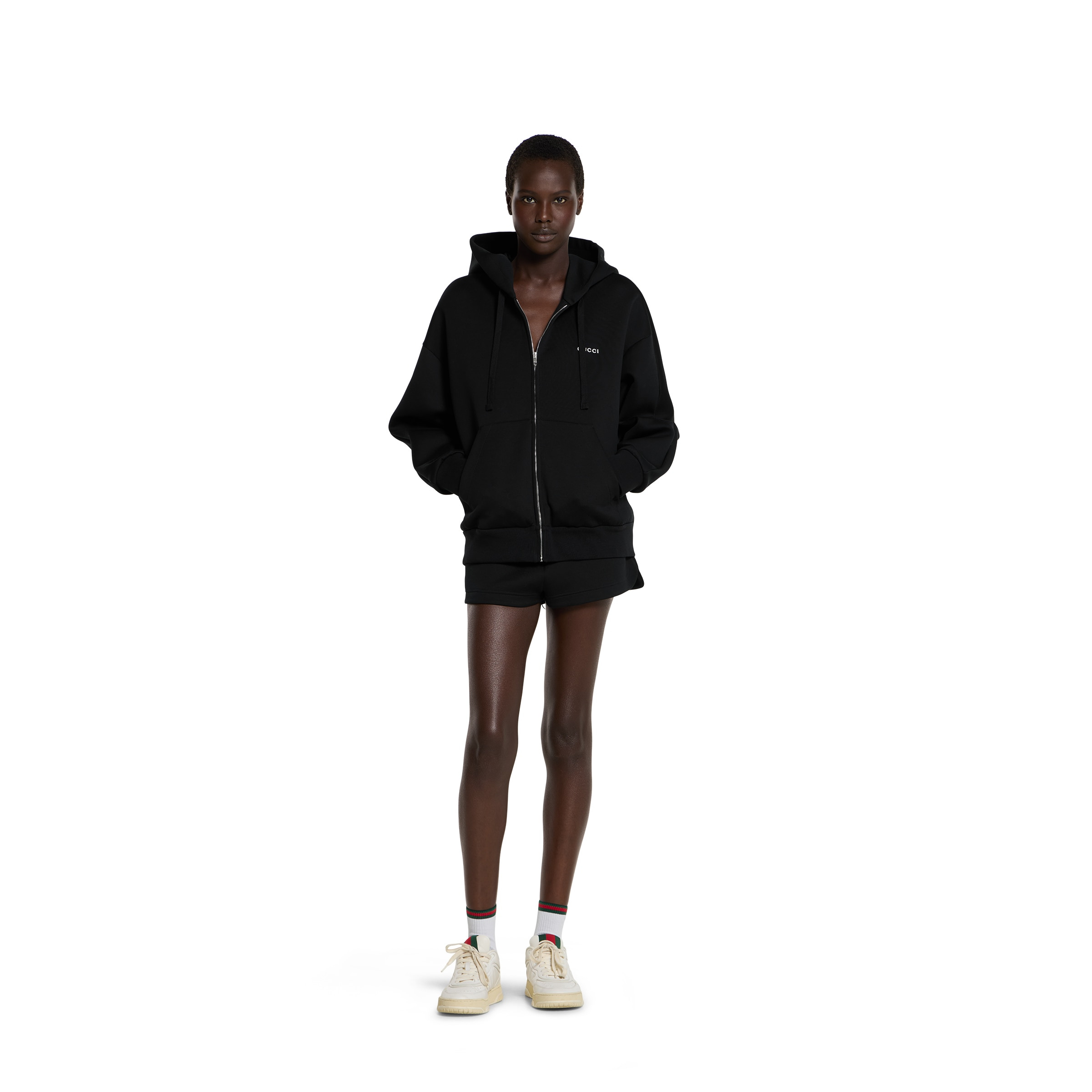 Cotton jersey shorts - 2