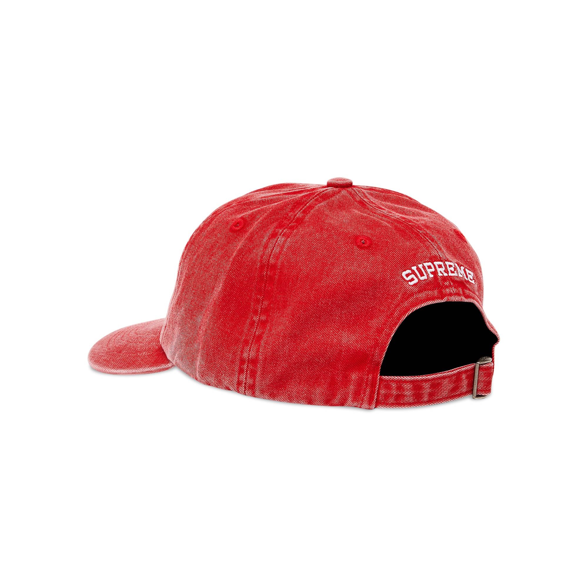 Supreme Supreme Pigment Print S Logo 6-Panel 'Red' | REVERSIBLE