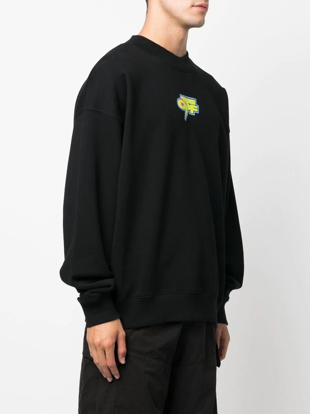 Arrows print crew neck sweatshirt - 4