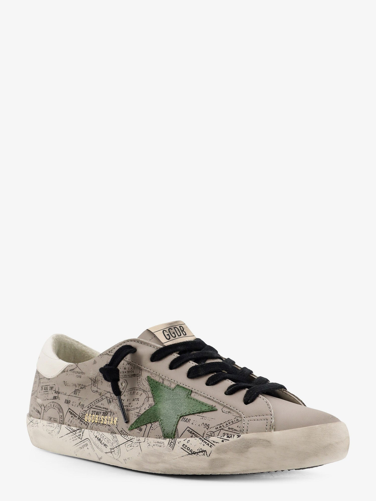 Golden Goose Deluxe Brand Super Star Classic With List Leather Sneakers - 2