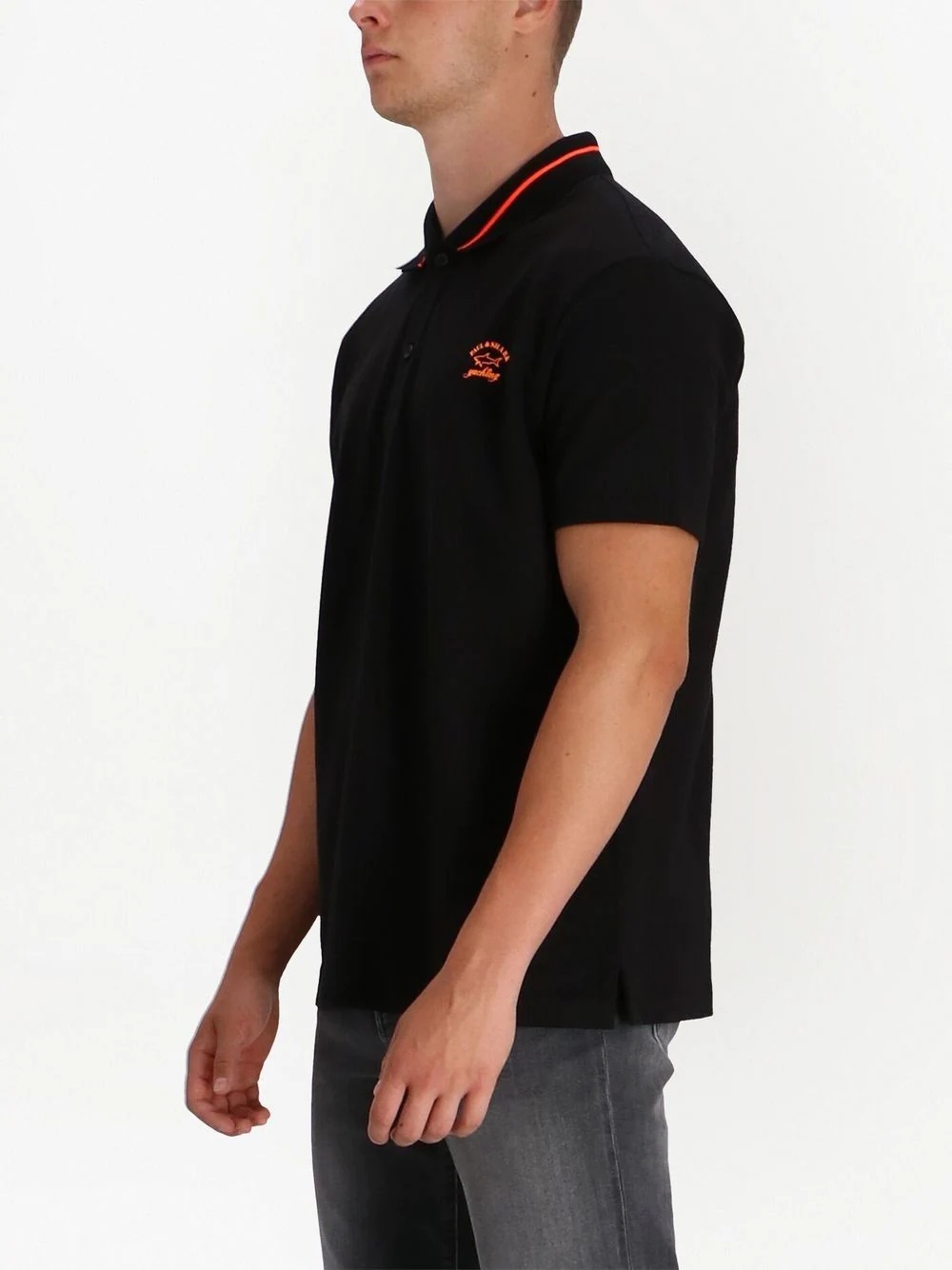 organic cotton piqué polo shirt - 5