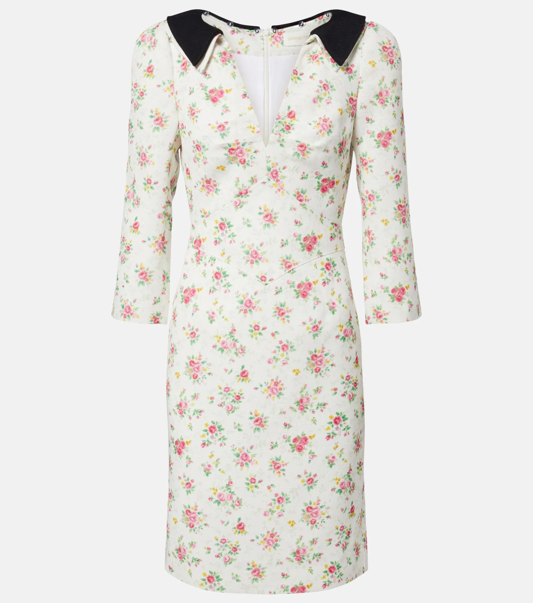 Floral midi dress - 1