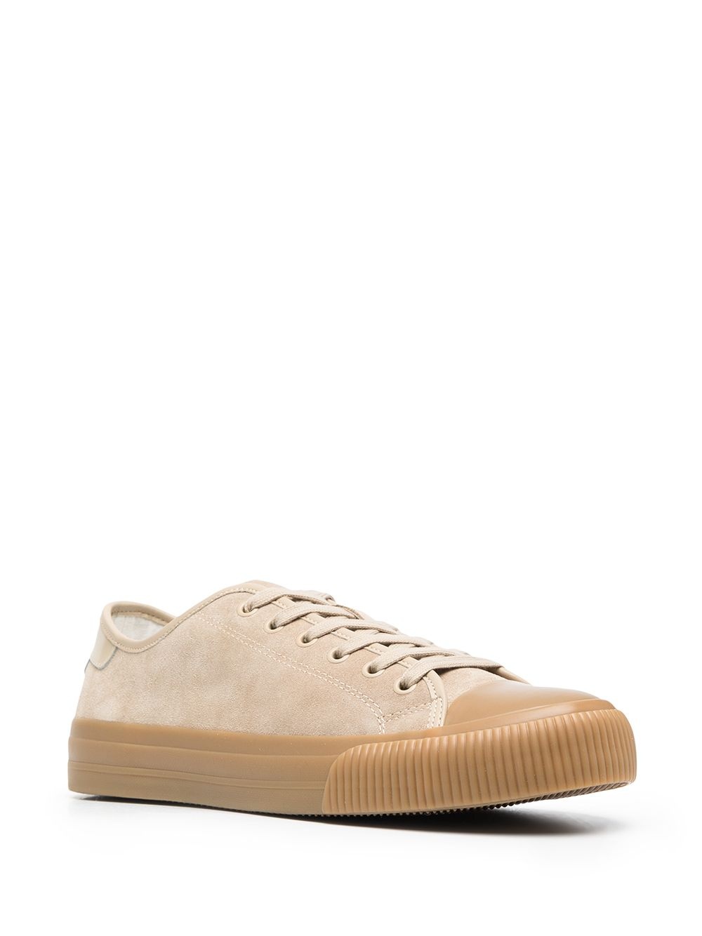 suede low-top sneakers - 2