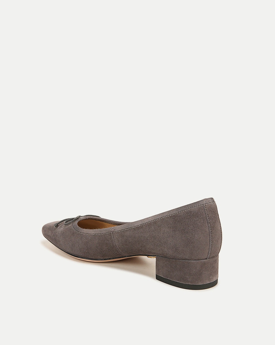 CECILE SUEDE BALLET PUMP - 4