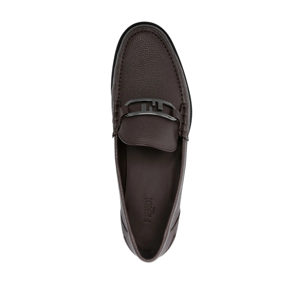 Fendi Brown Loafers Men - 2
