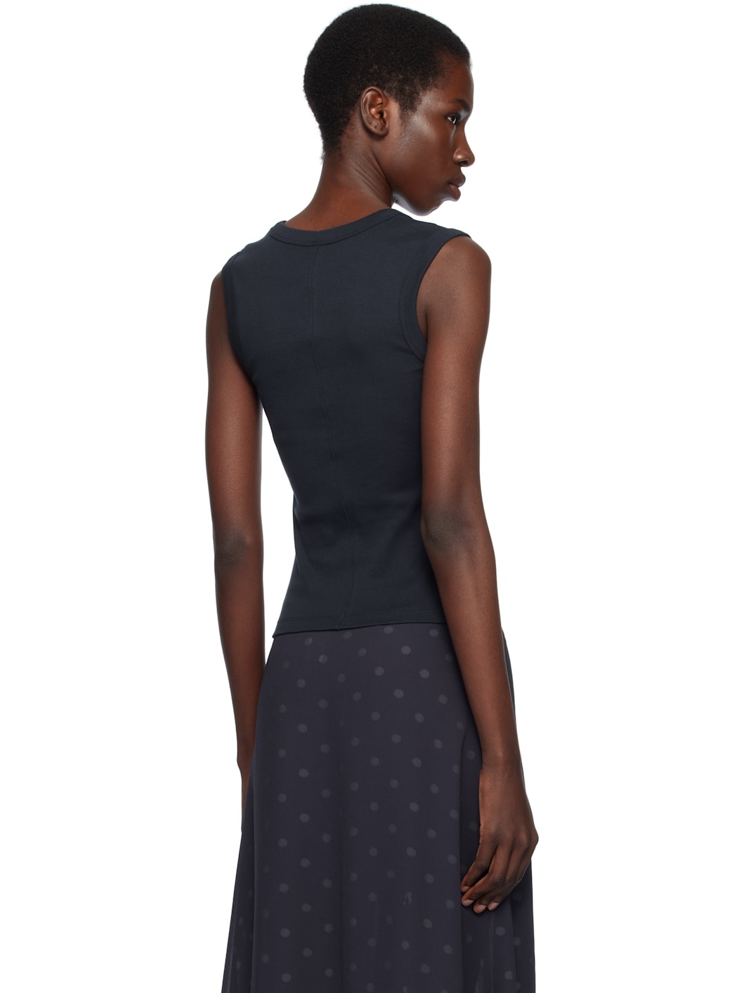 Navy Dewi Tank Top - 3