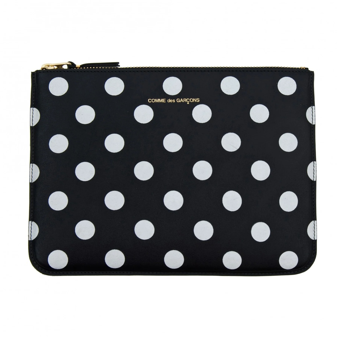 Dots Printed Big Pouch - 1
