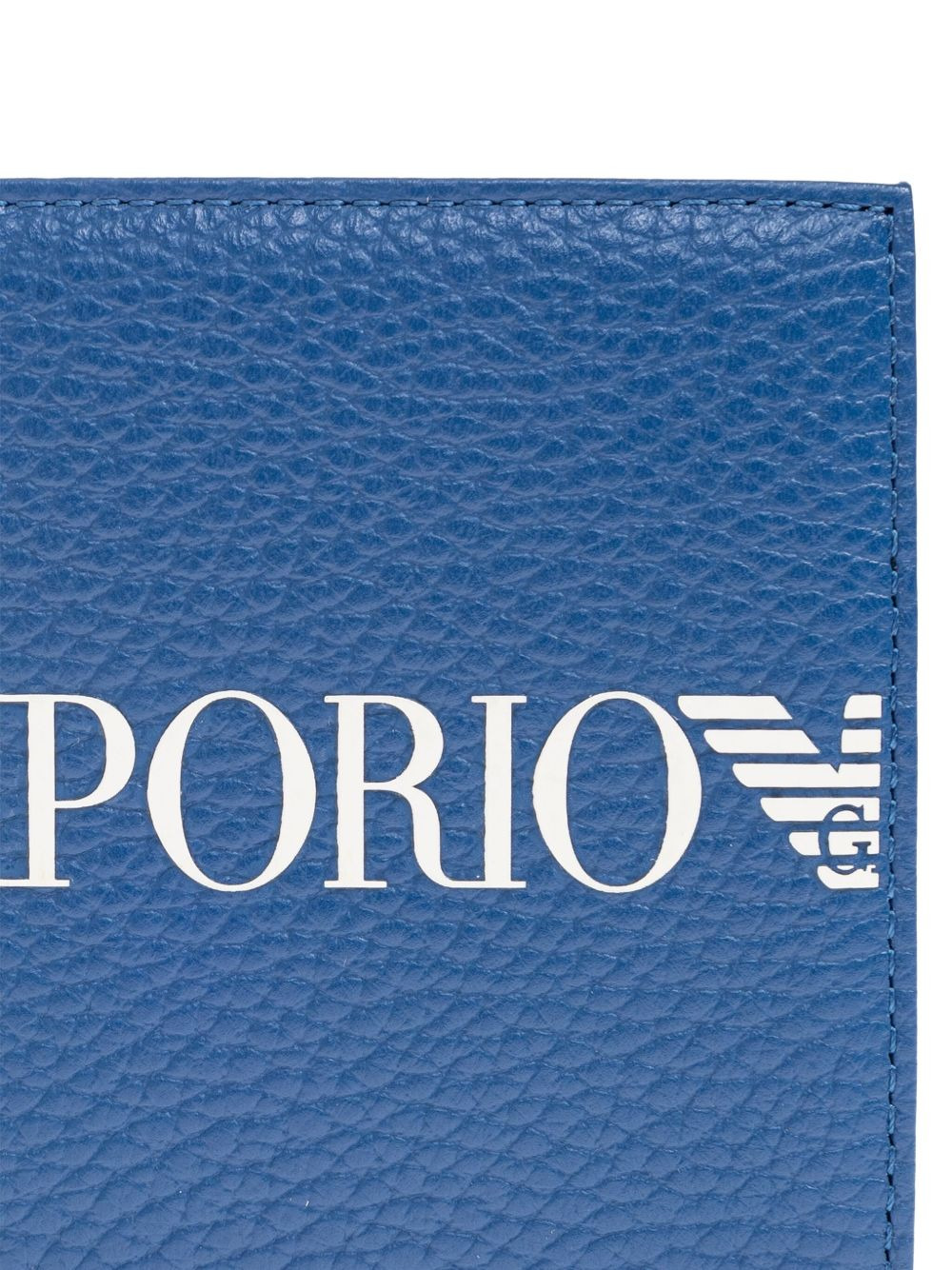 logo leather wallet - 5