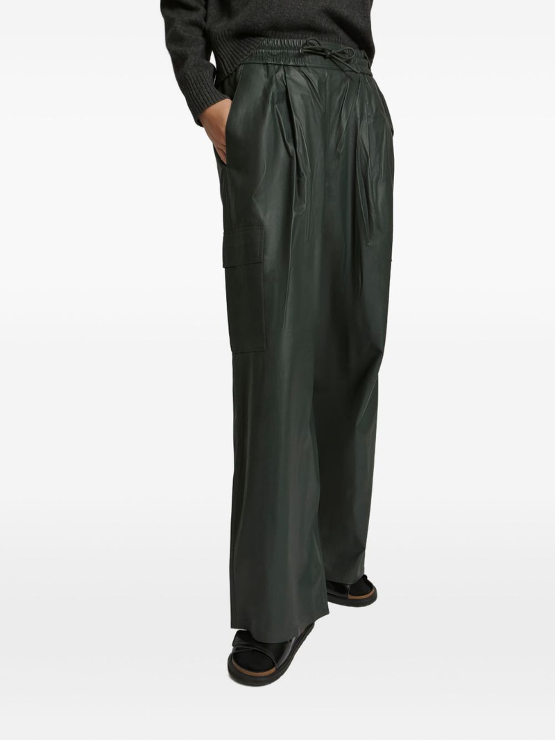 pleated cargo trousers 1