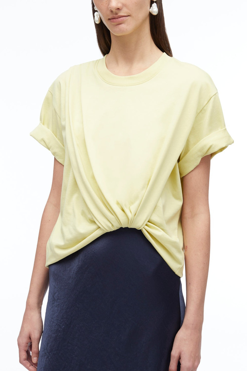 3.1 Phillip Lim Draped T-Shirt Slip Combo Dress outlook