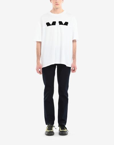 Maison Margiela Spliced MM logo T-shirt outlook