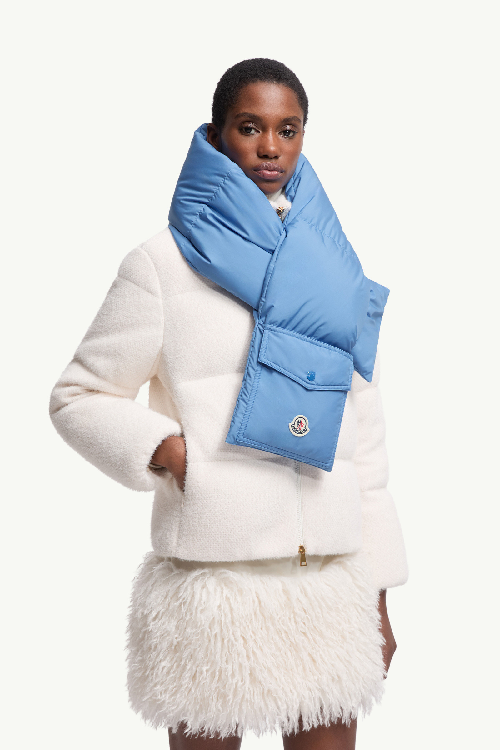 Down Packable Scarf - 5