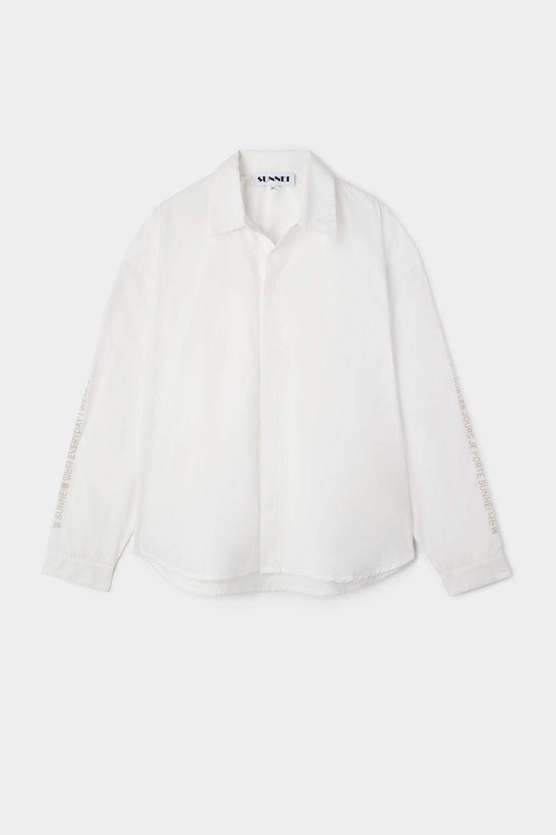 SUNNEI EIWS OVER SHIRT / off-white outlook