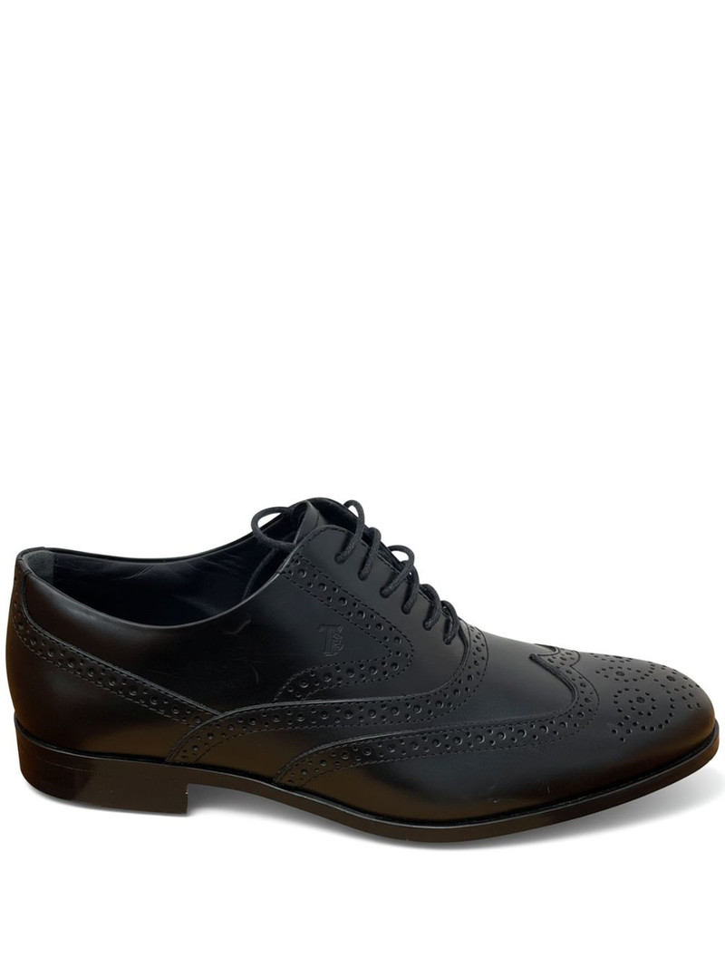 perforated Oxford shoes 1