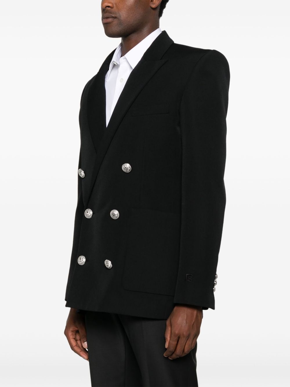 double-breasted blazer - 3