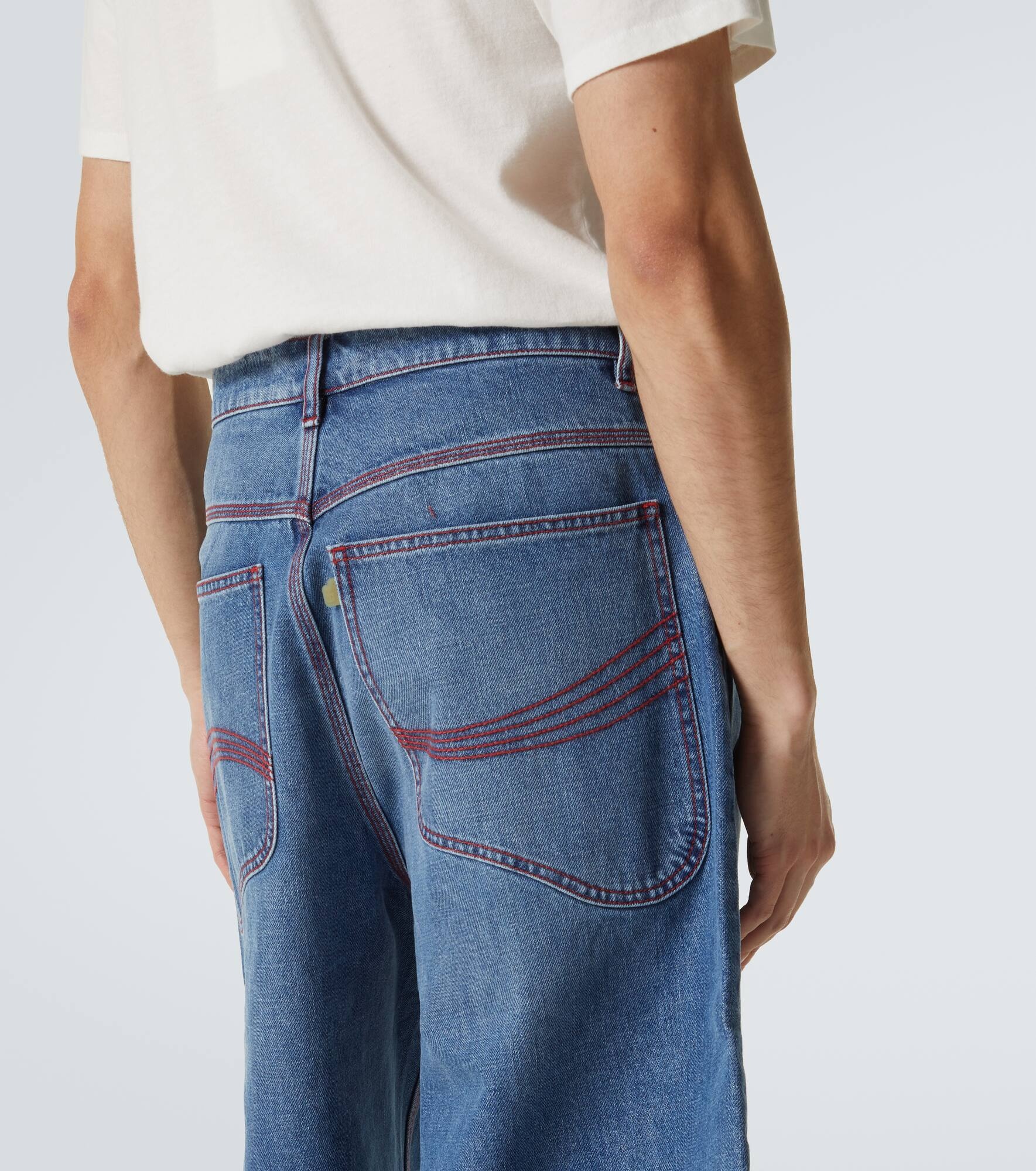 Indiana denim Bermuda shorts - 6