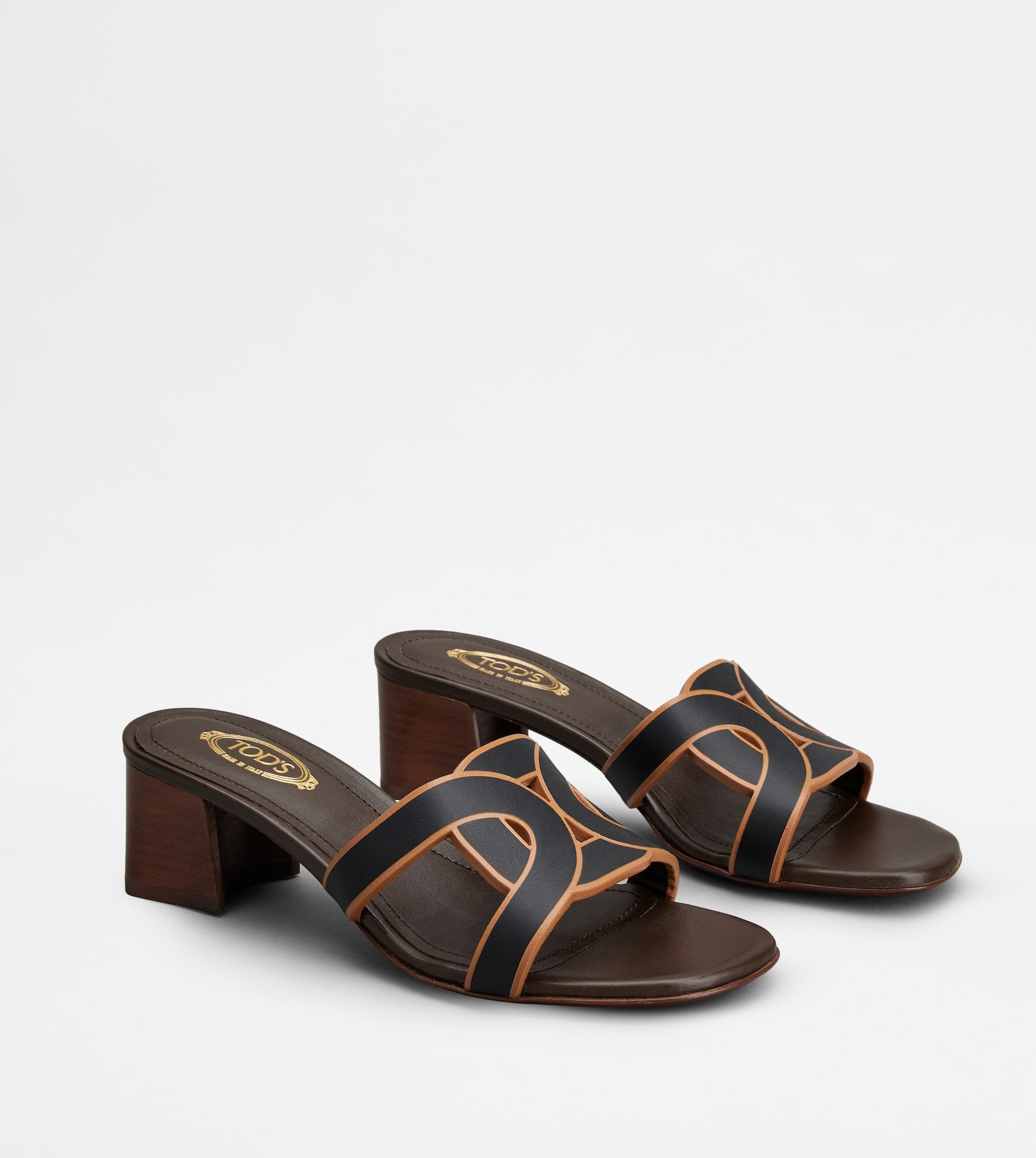 KATE SANDALS IN LEATHER - BROWN - 2