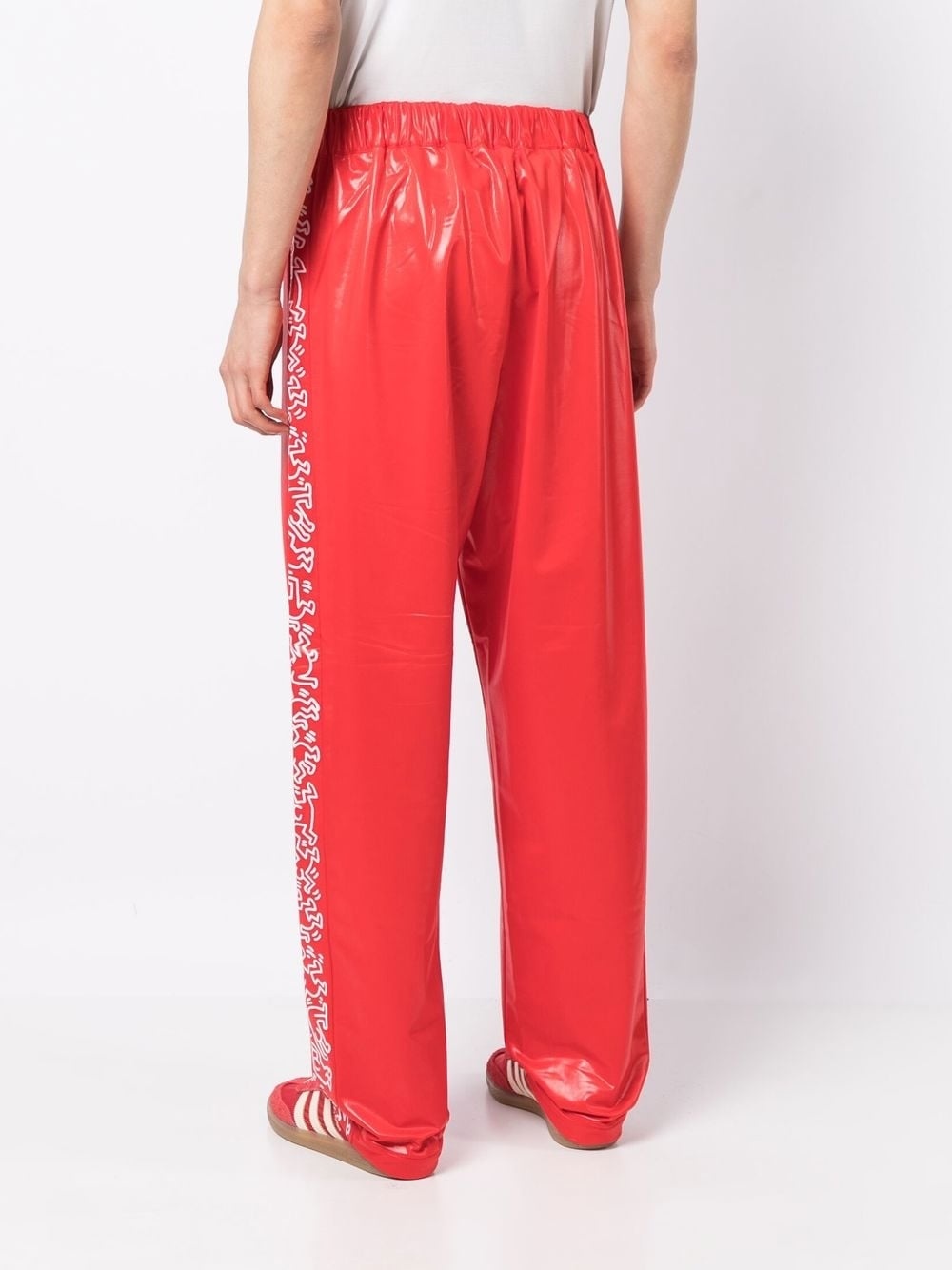 graphic-print track pants - 4
