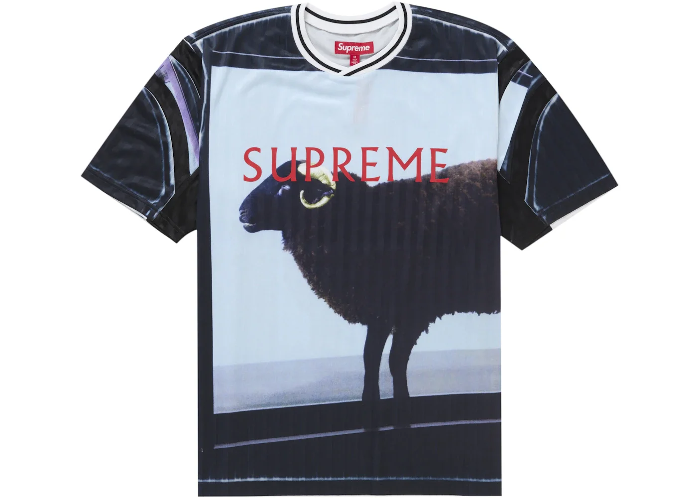 Supreme Damien Hirst Soccer Jersey Black - 1