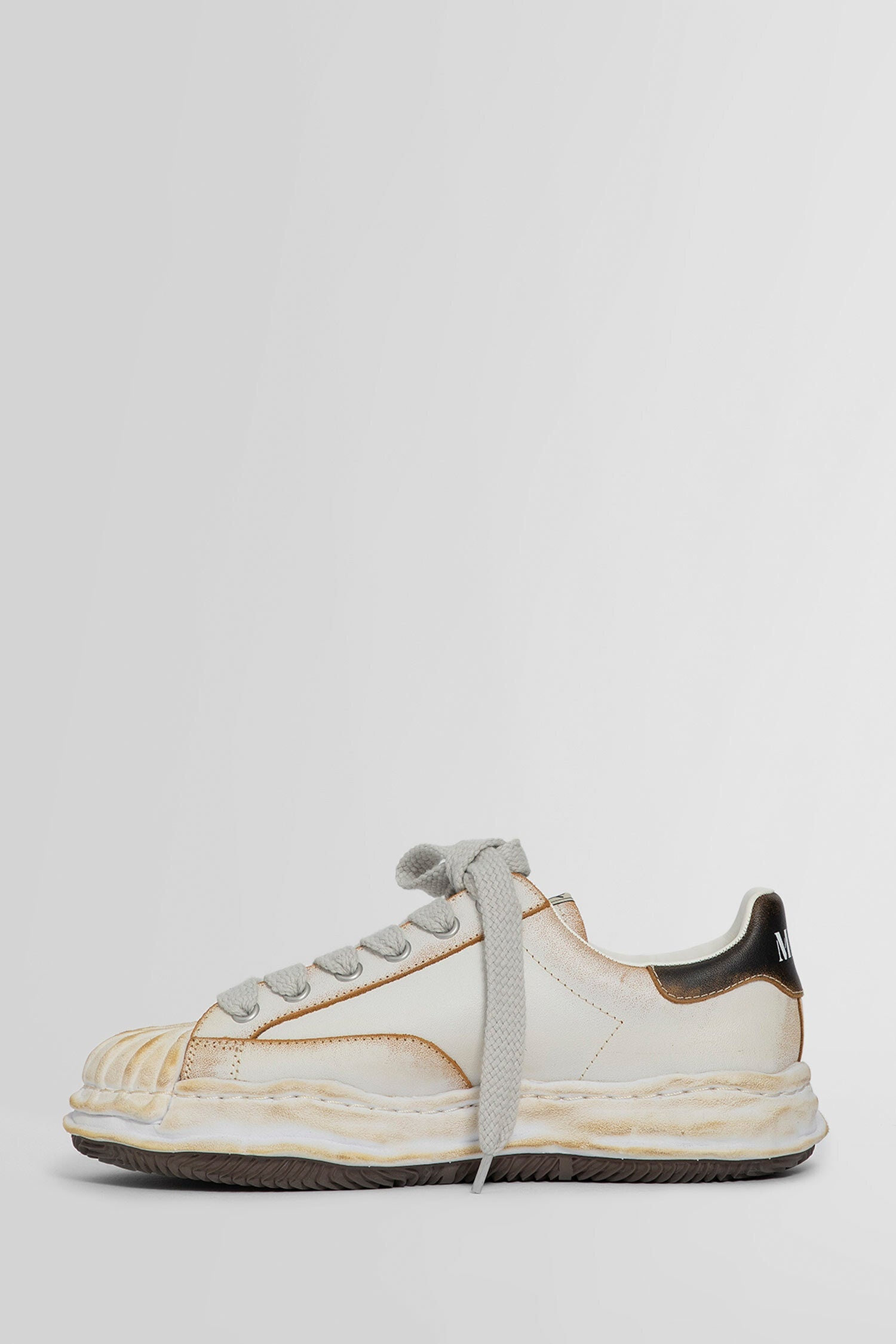 MAISON MIHARA YASUHIRO UNISEX WHITE SNEAKERS - 4