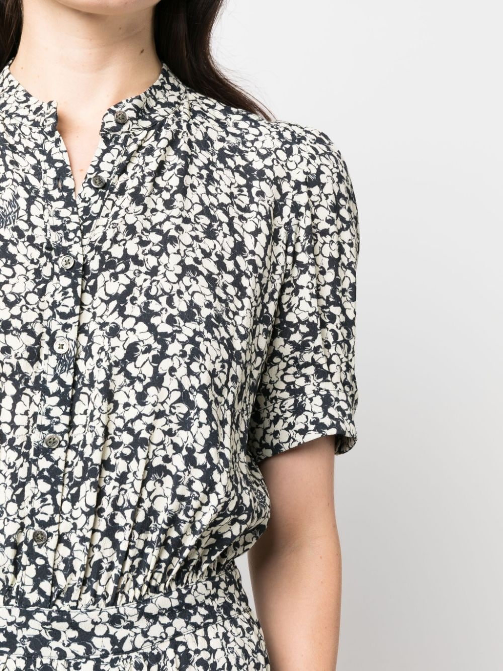 Rima floral-print midi dress - 5