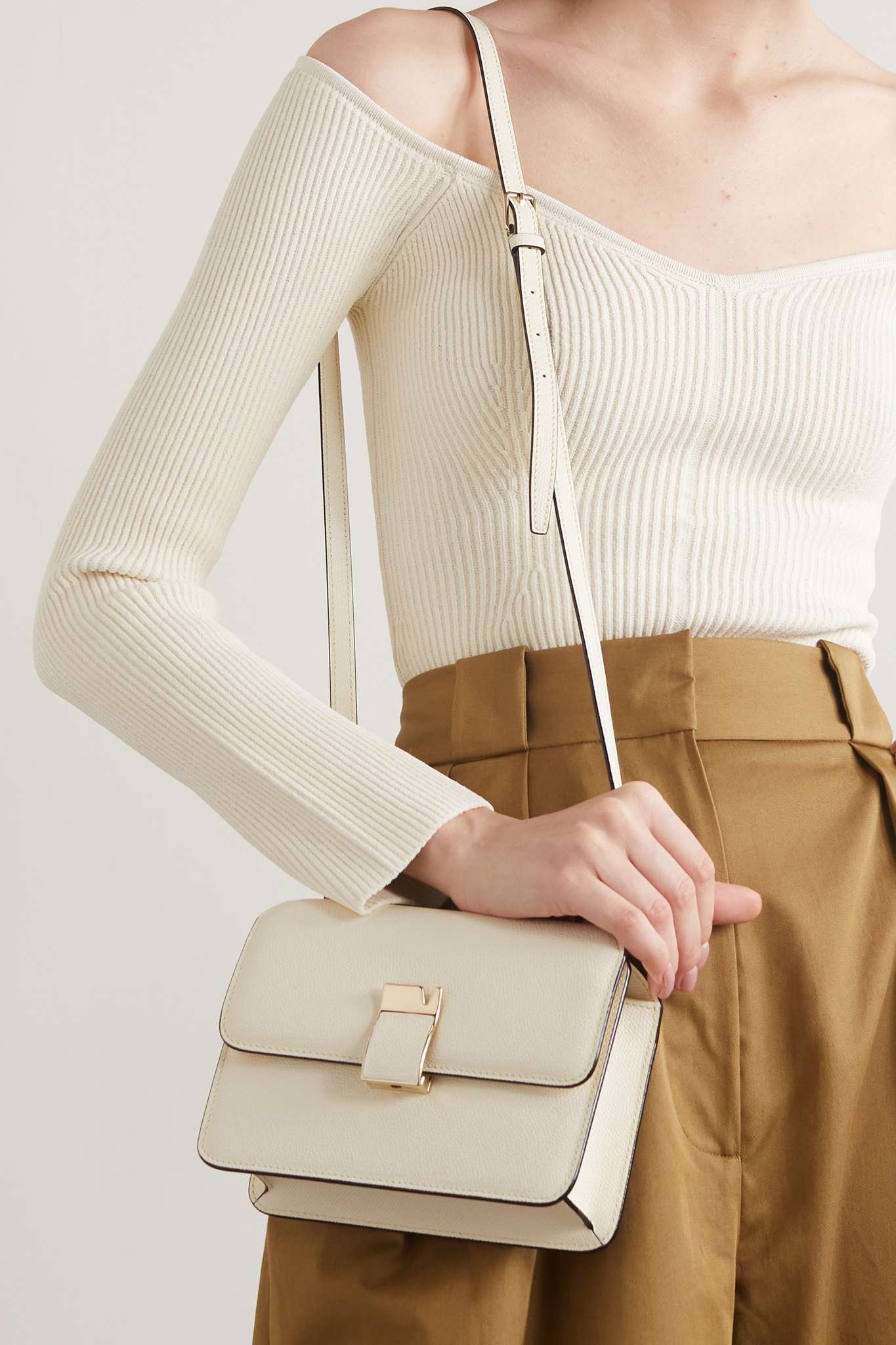 NoLo textured-leather shoulder bag - 2