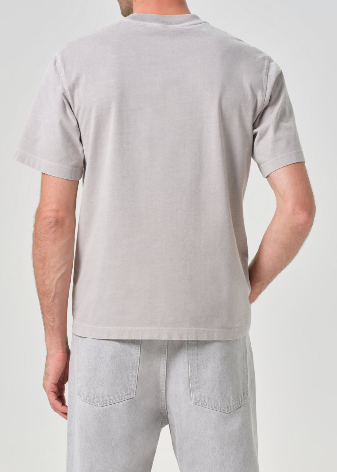ASHA MOCK NECK TEE IN REFLECT - 3