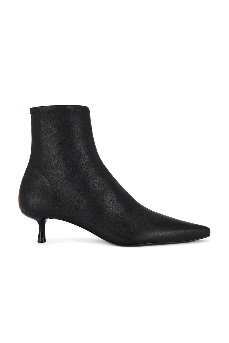 Joni Stretch Leather Ankle Boot 1