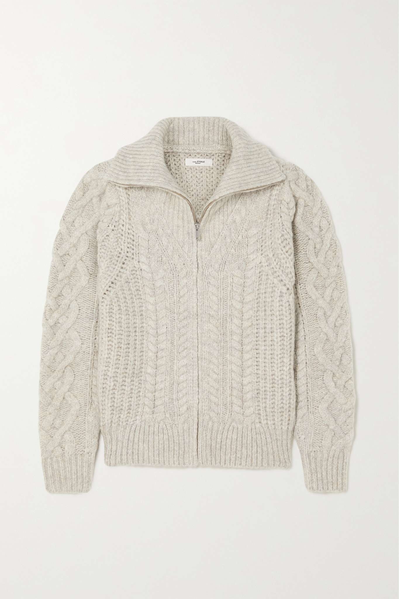 Rebeca cable-knit cardigan - 1