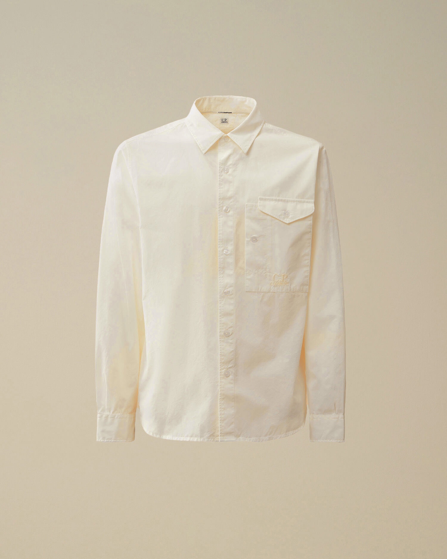 Emerized Popeline Buttoned Shirt - 1