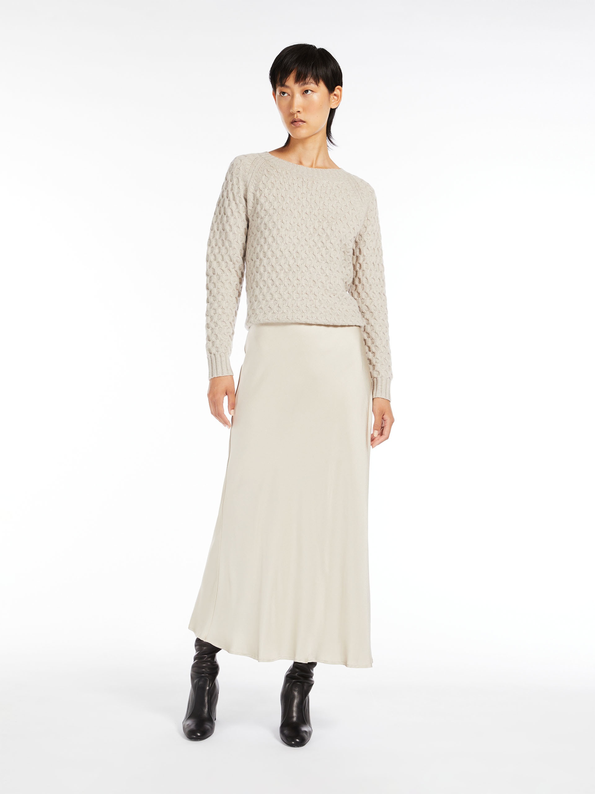 ZURLO Envers satin skirt - 2