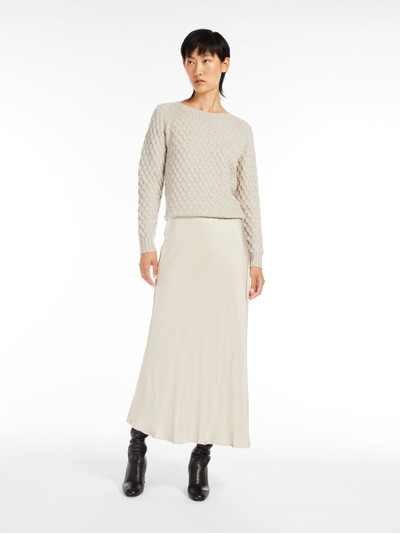 Max Mara ZURLO Envers satin skirt outlook