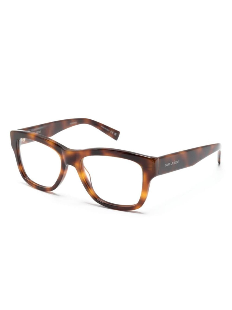 SAINT LAURENT SL 677 square-frame glasses outlook