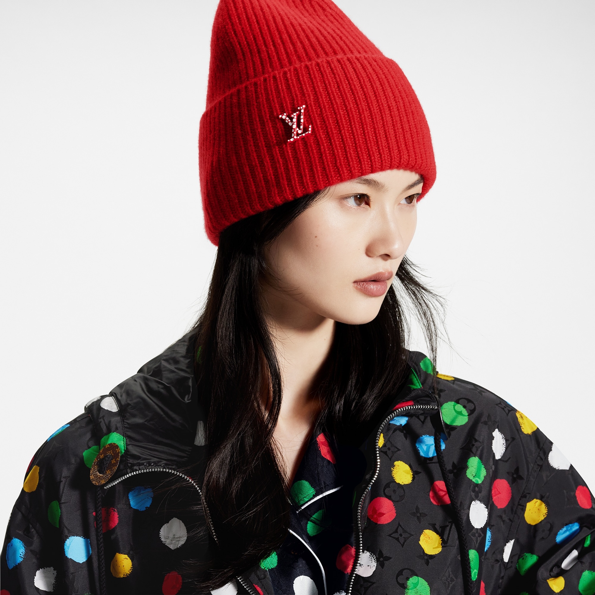 LV x YK Infinity Dots Beanie - 2