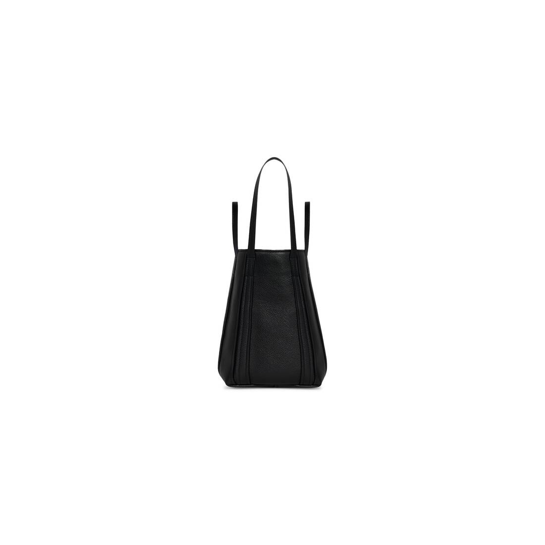 Women's Everyday Small North-south Shoulder Tote Bag in Black - 3