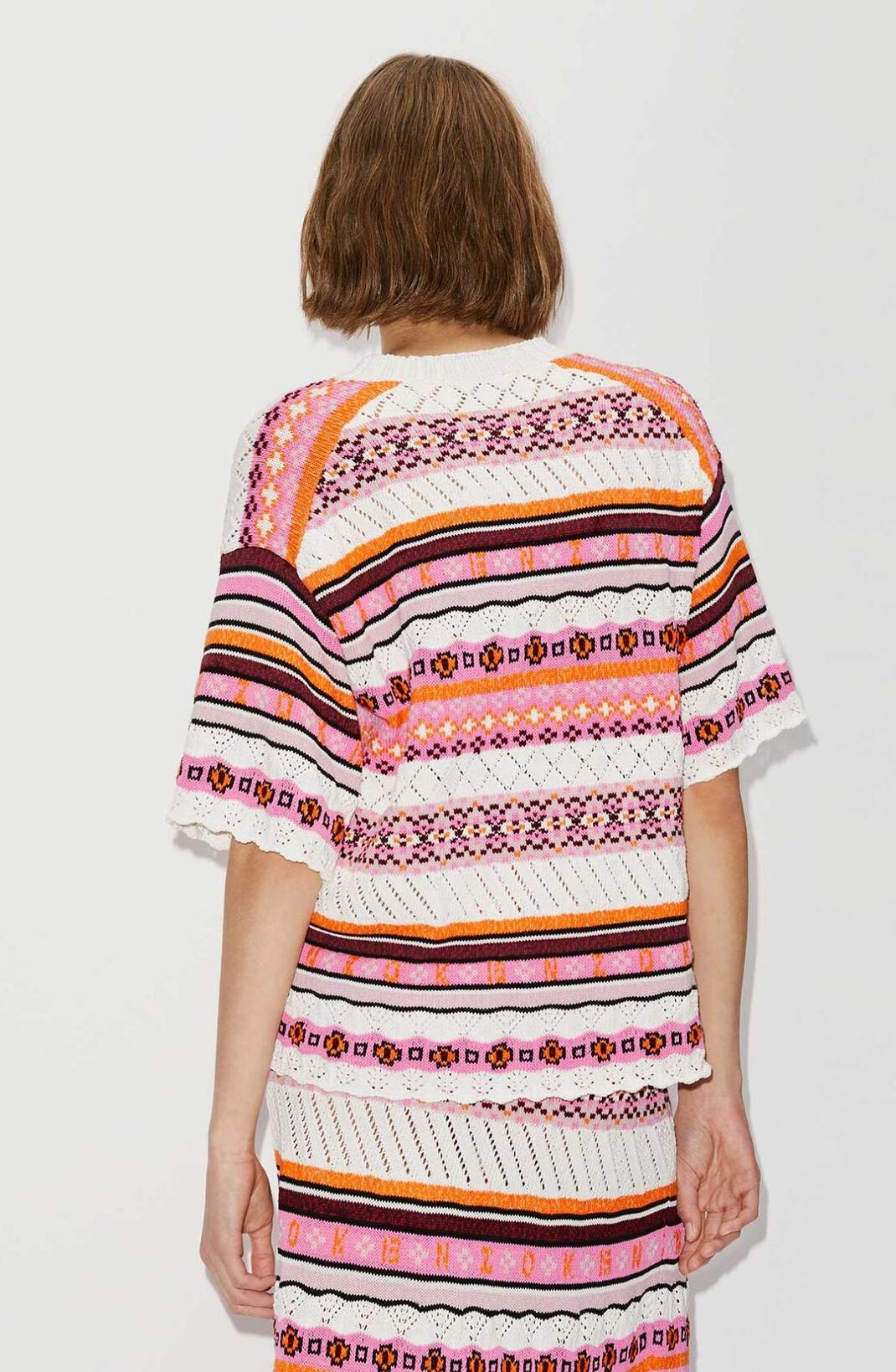 'Fair Isle' oversized jumper - 5