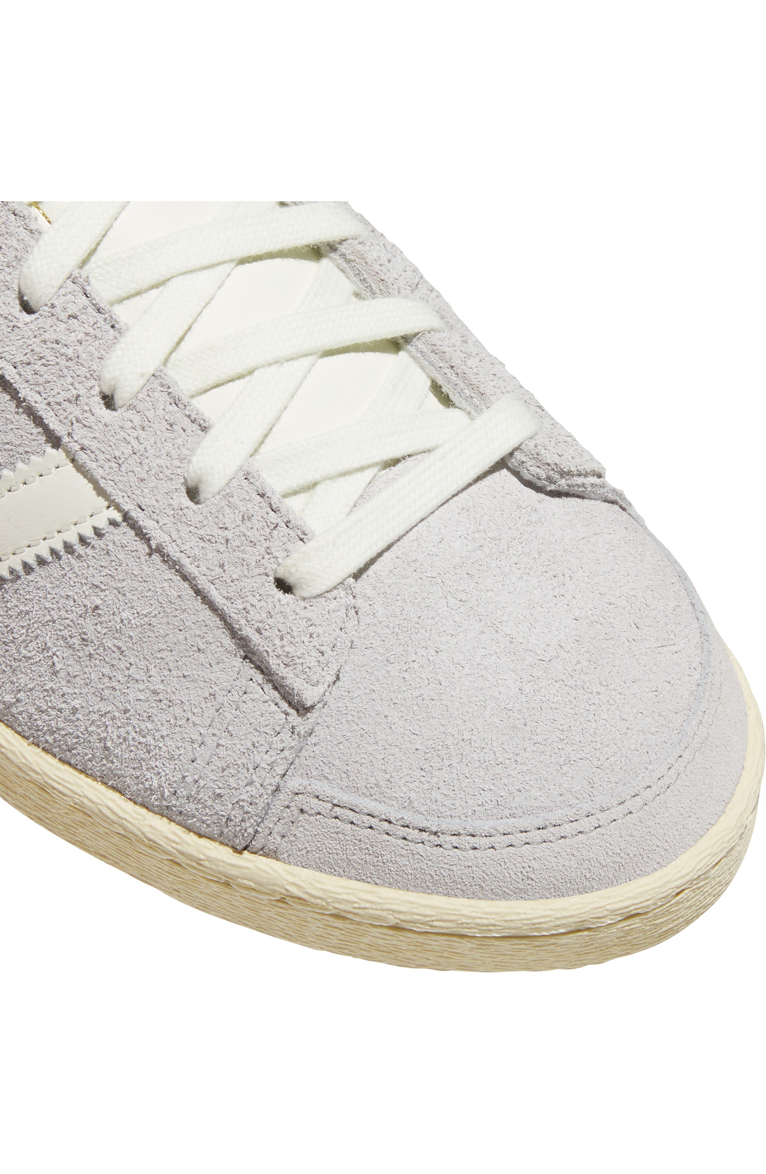 adidas Gender Inclusive Jabbar Low Sneaker in Grey/Ivory/Warm Vanilla at Nordstrom - 8