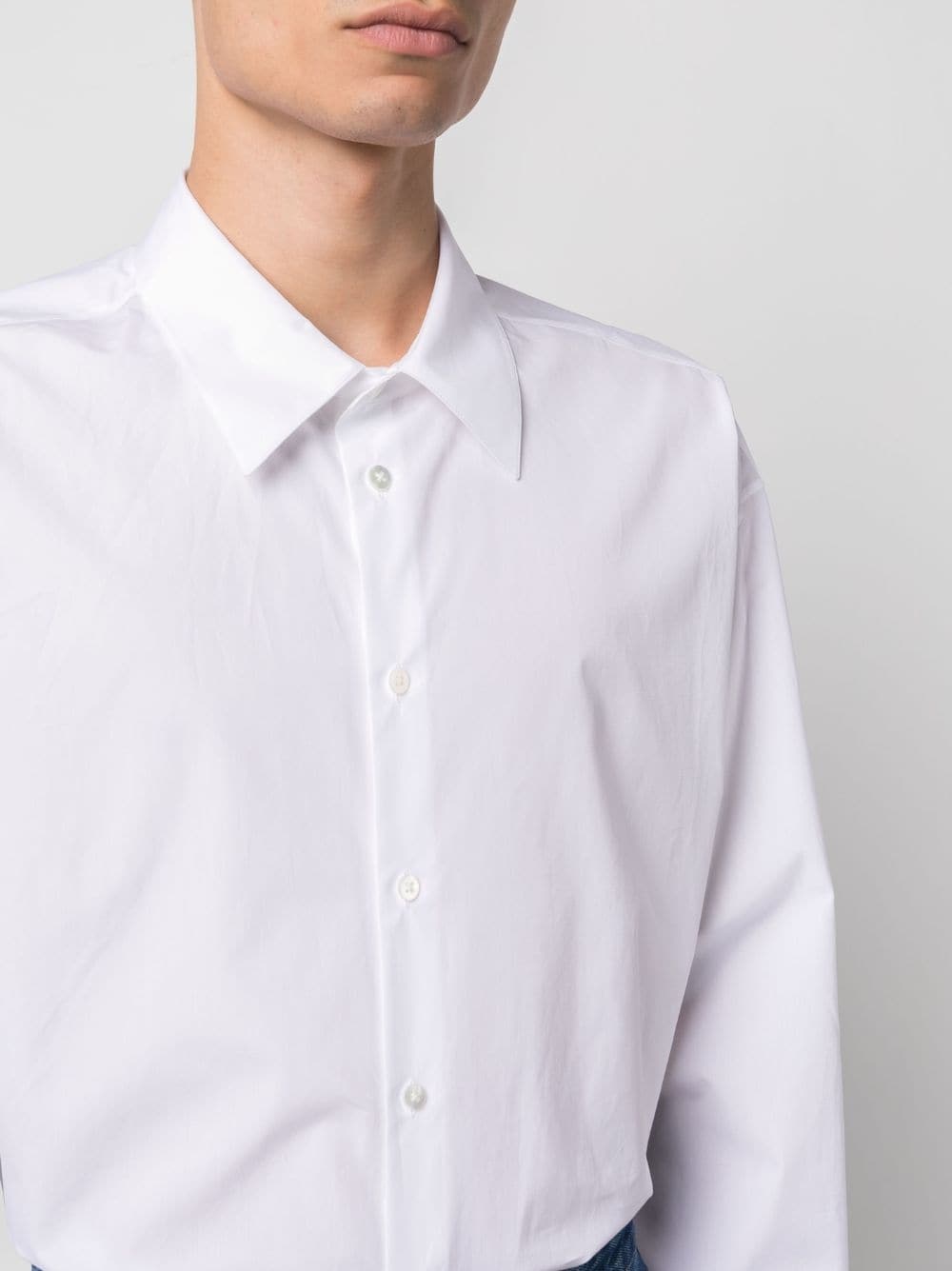 Lukre long-sleeve cotton shirt - 5