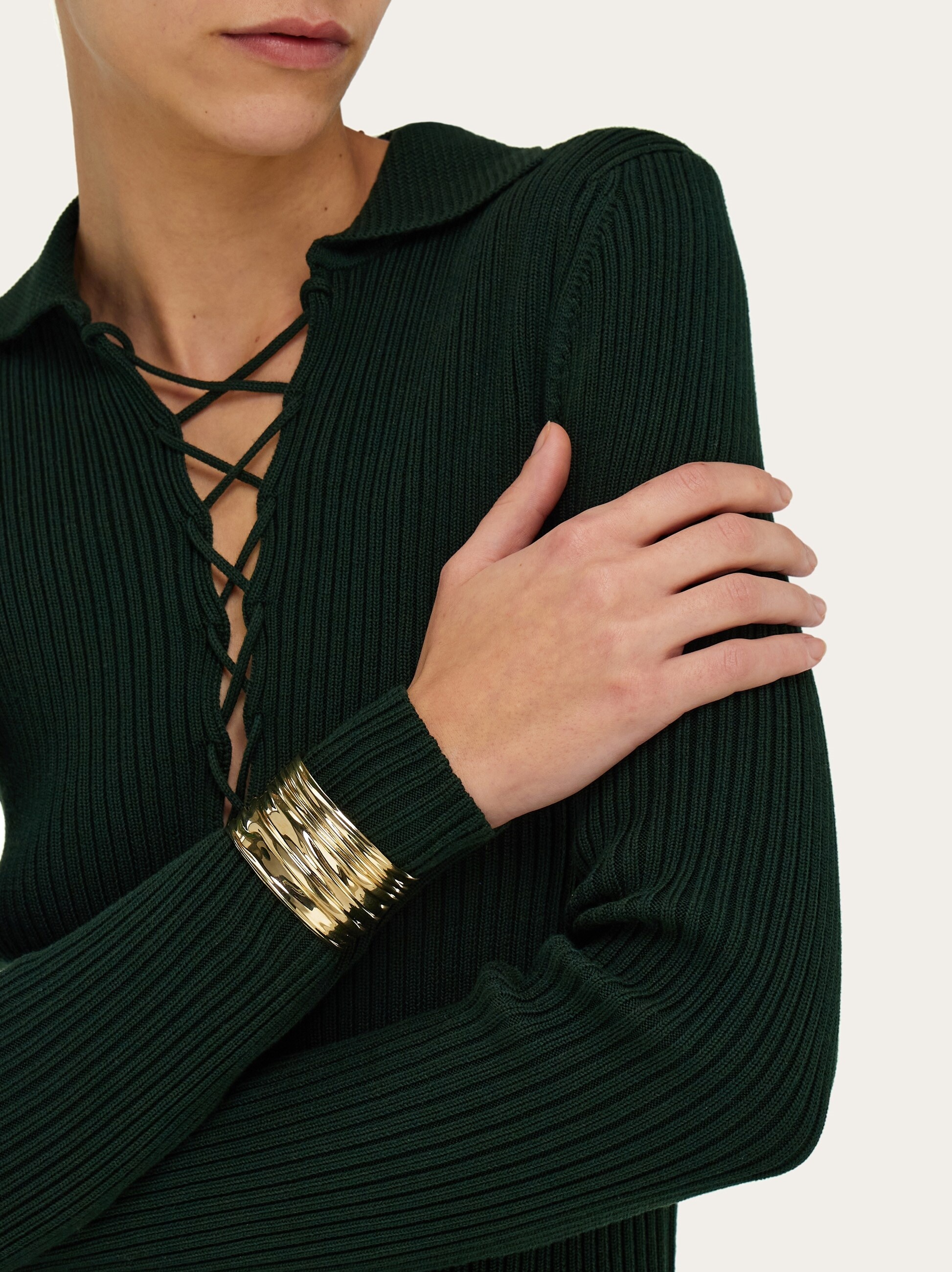 Draped Bangle - size M - 3