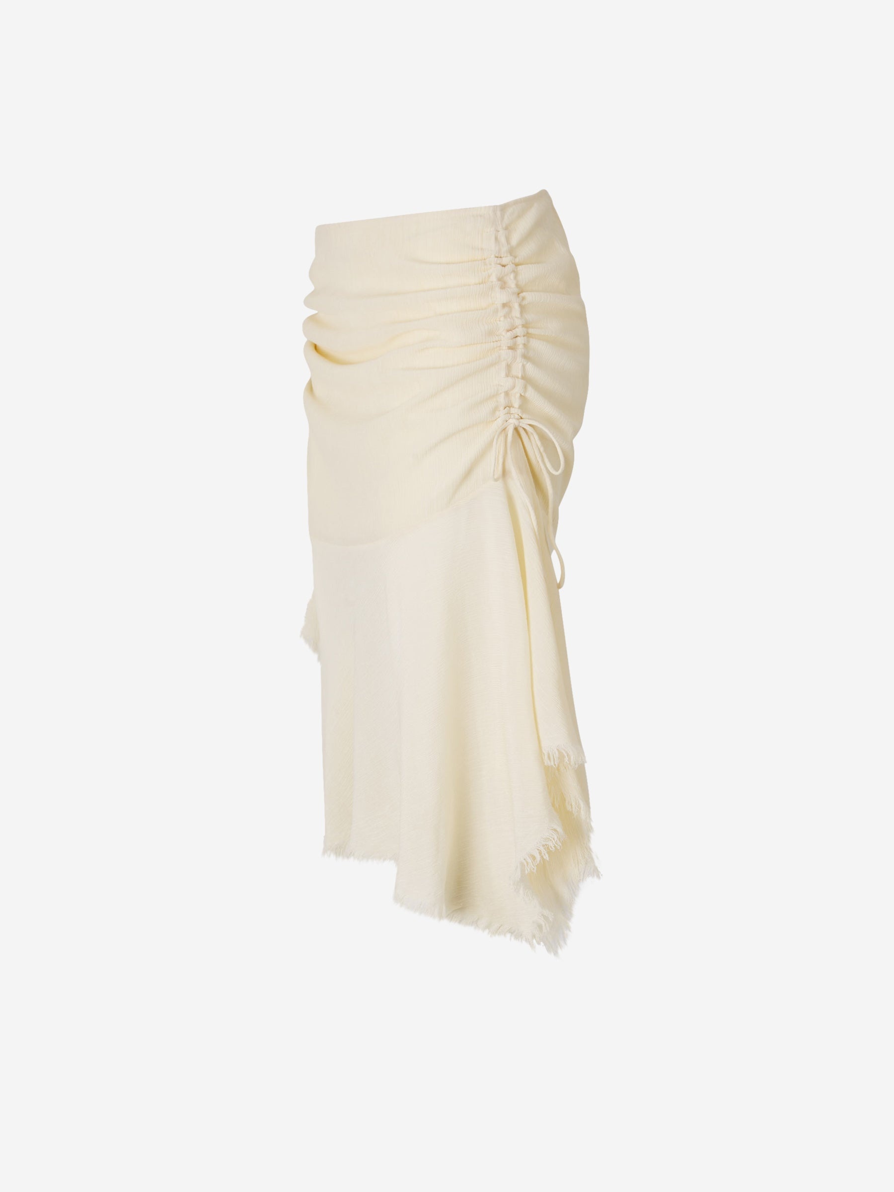 DRAPED MIDI SKIRT - 2